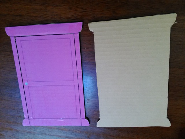 ミニ どこでもドア の作り方 型紙 無料ダウンロード ひらめき工作室