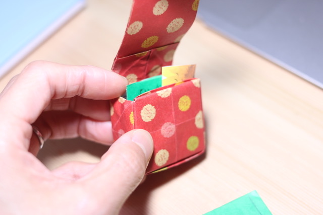 もうすぐ１年生の幼児へのプレゼント ランドセルの折り方 簡単折り紙